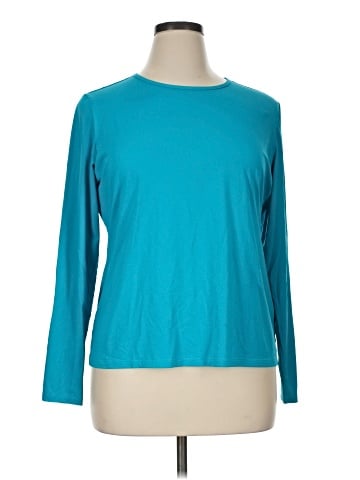 Lands' End 3/4 Sleeve T-Shirt (view 1)