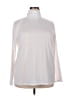 Jennifer Lauren White Long Sleeve Turtleneck Size 2X - photo 1