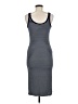 Mango Stripes Blue Casual Dress Size 6 - photo 2