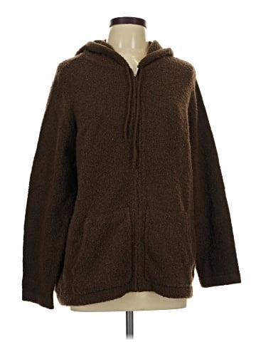 Villager Sport by Liz Claiborne Zip Up Hoodie (view 1)