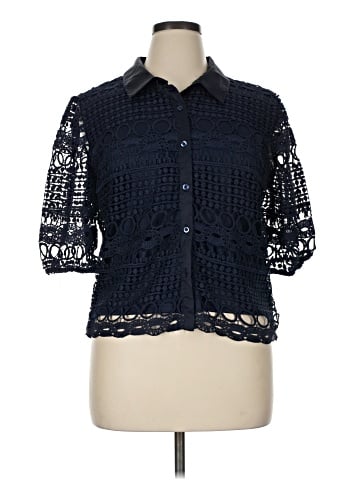 By Design 3/4 Sleeve Blouse (view 1)