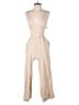 Japna Solid Tan Jumpsuit Size L - photo 1