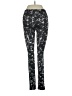 Head Print Black Active Pants Size XS - photo 2