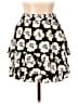 Peter Som 100% Rayon Floral Black Casual Skirt Size XS - photo 2