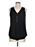 Spense Black Sleeveless Blouse Size M - photo 1