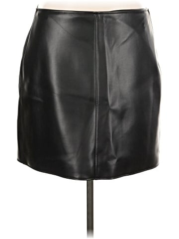 Banana Republic Factory Store Faux Leather Skirt (view 1)