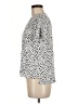 Alfani Animal Print Ivory Short Sleeve Blouse Size M (petite) - photo 5