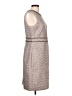 J.Crew Tweed Gray Cocktail Dress Size 10 - photo 4