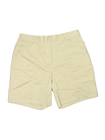 Karen Scott Khaki Shorts (view 1)
