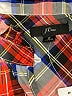 J.Crew 100% Cotton Plaid Red Sleeveless Button-Down Shirt Size 6 - photo 7