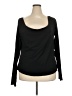 Finesse Black Long Sleeve Top Size 3X - photo 1