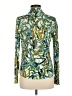 Etcetera Green Long Sleeve Blouse Size 6 - photo 2