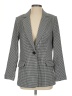 Adrianna Papell Houndstooth Gray Blazer Size S - photo 1