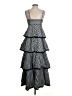 J.Crew 100% Cotton Checkered-gingham Gray Cocktail Dress Size 4 - photo 2