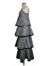 J.Crew 100% Cotton Checkered-gingham Gray Cocktail Dress Size 4 - photo 5