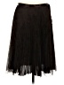 Express 100% Polyester Solid Black Formal Skirt Size 7 - 8 - photo 1