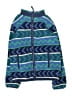 Hanna Andersson Chevron-herringbone Blue Track Jacket Size 10 - photo 1