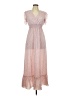 Shein 100% Polyester Pink Casual Dress Size L - photo 1