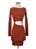 Wilfred Free Brown Cocktail Dress Size XS - photo 1