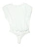 Le Lis 100% Polyester White Bodysuit Size M - photo 2