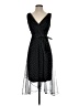 DKNY Polka Dots Black Cocktail Dress Size 0 - photo 1