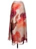 Express 100% Polyester Graphic Tropical Multi Color Pink Formal Skirt Size XS - photo 1