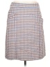 J. McLaughlin Houndstooth Blue Casual Skirt Size 10 - photo 1