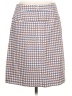 J. McLaughlin Houndstooth Blue Casual Skirt Size 10 - photo 2