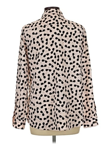 Karl Lagerfeld Paris Long Sleeve Blouse (view 2)