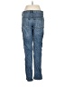 Eddie Bauer 100% Cotton Solid Blue Jeans Size 8 - photo 2
