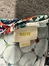 Maeve Floral Silver 3/4 Sleeve Blouse Size M - photo 4