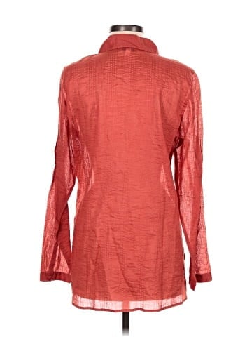 Eileen Fisher Long Sleeve Button-Down Shirt (view 2)
