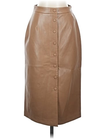 Wilfred Faux Leather Skirt (view 1)