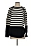 By Anthropologie Stripes Black Pullover Sweater Size S - photo 1