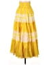 Aje. 100% Cotton Tie-dye Yellow Casual Skirt Size 8 - photo 1