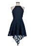 Keepsake 100% Polyester Blue Cocktail Dress Size M - photo 1