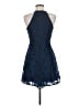 Keepsake 100% Polyester Blue Cocktail Dress Size M - photo 2