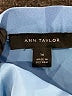 Ann Taylor 100% Polyester Solid Blue Formal Skirt Size 16 - photo 4