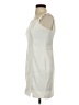 Shein Solid Ivory Cocktail Dress Size 4 - photo 5