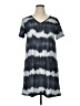 Unbranded 100% Polyester Tie-dye Gray Casual Dress Size XL - photo 1