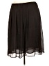 Robbie Bee 100% Polyester Solid Brown Casual Skirt Size 10 - photo 2