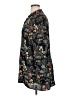 J.Jill 100% Rayon Floral Black Long Sleeve Blouse Size XL - photo 5