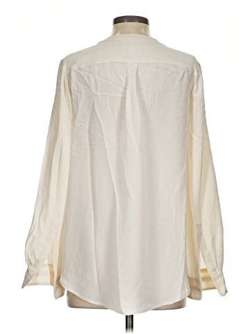 J.Crew Long Sleeve Silk Top (view 2)
