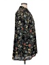 J.Jill 100% Rayon Floral Black Long Sleeve Blouse Size XL - photo 4