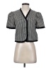Olivaceous Houndstooth Black Blazer Size S - photo 1