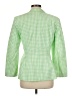 Gap Checkered-gingham Green Blazer Size 8 - photo 2