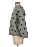 Chelsea & Theodore Polka Dots Gray Pullover Sweater Size S - photo 5
