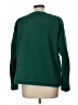 Ann Taylor LOFT Solid Green Pullover Sweater Size L - photo 2