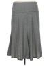 Max Studio Chevron-herringbone Gray Casual Skirt Size M - photo 2