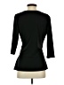 Larry Levine Black 3/4 Sleeve Top Size S - photo 2